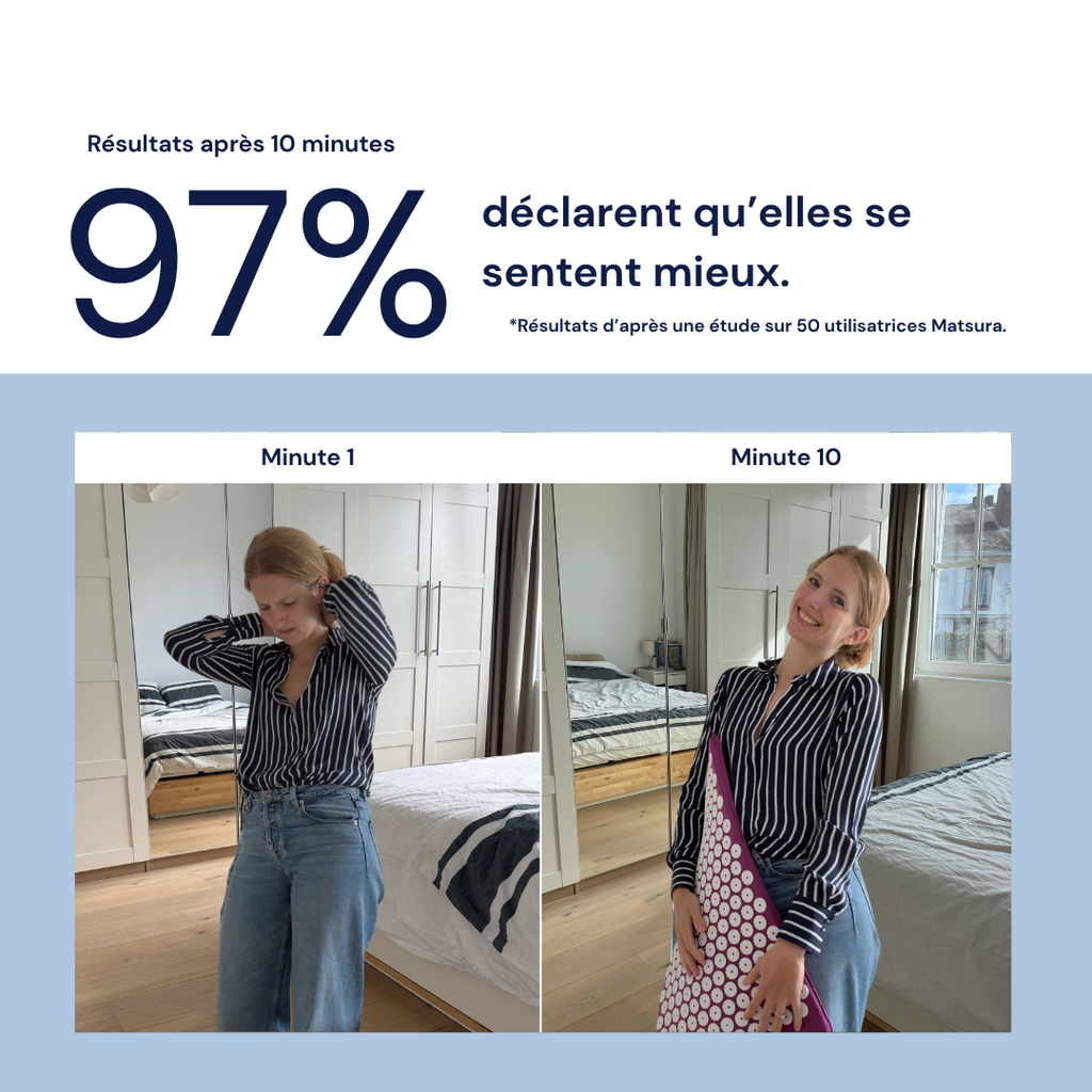 Le Tapis d'acupression qui soulage dès 10 minutes